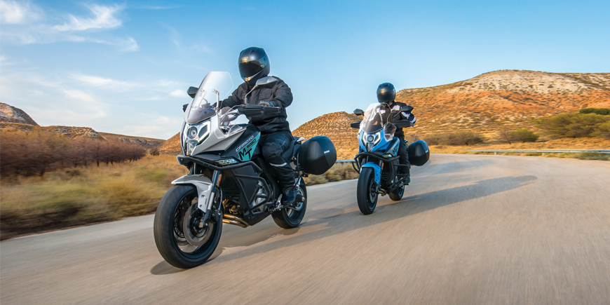 CFMOTO jezdí i po dvou kolech