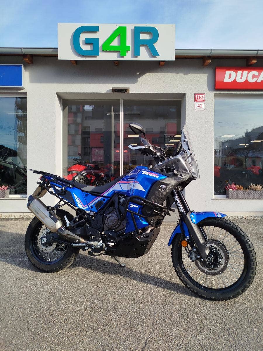 Yamaha Ténéré 700 WORLD RALLY  1.MAJITEL, ČR, ZÁRUKA, VÝBAVA