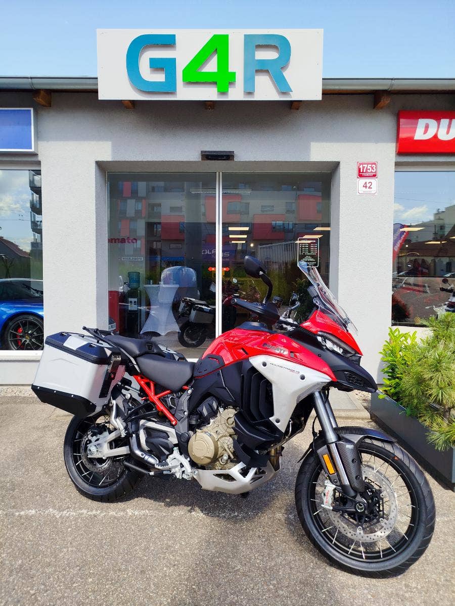 Ducati Multistrada V4 Rally EURO5+, ČERVENÁ, AKCE
