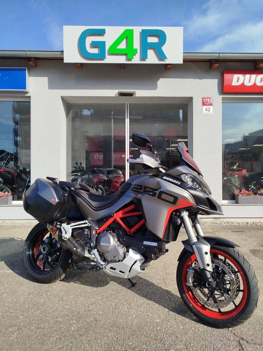 Ducati Multistrada 1260 S Grand Tour, ČR, Servis, Laděný výfuk