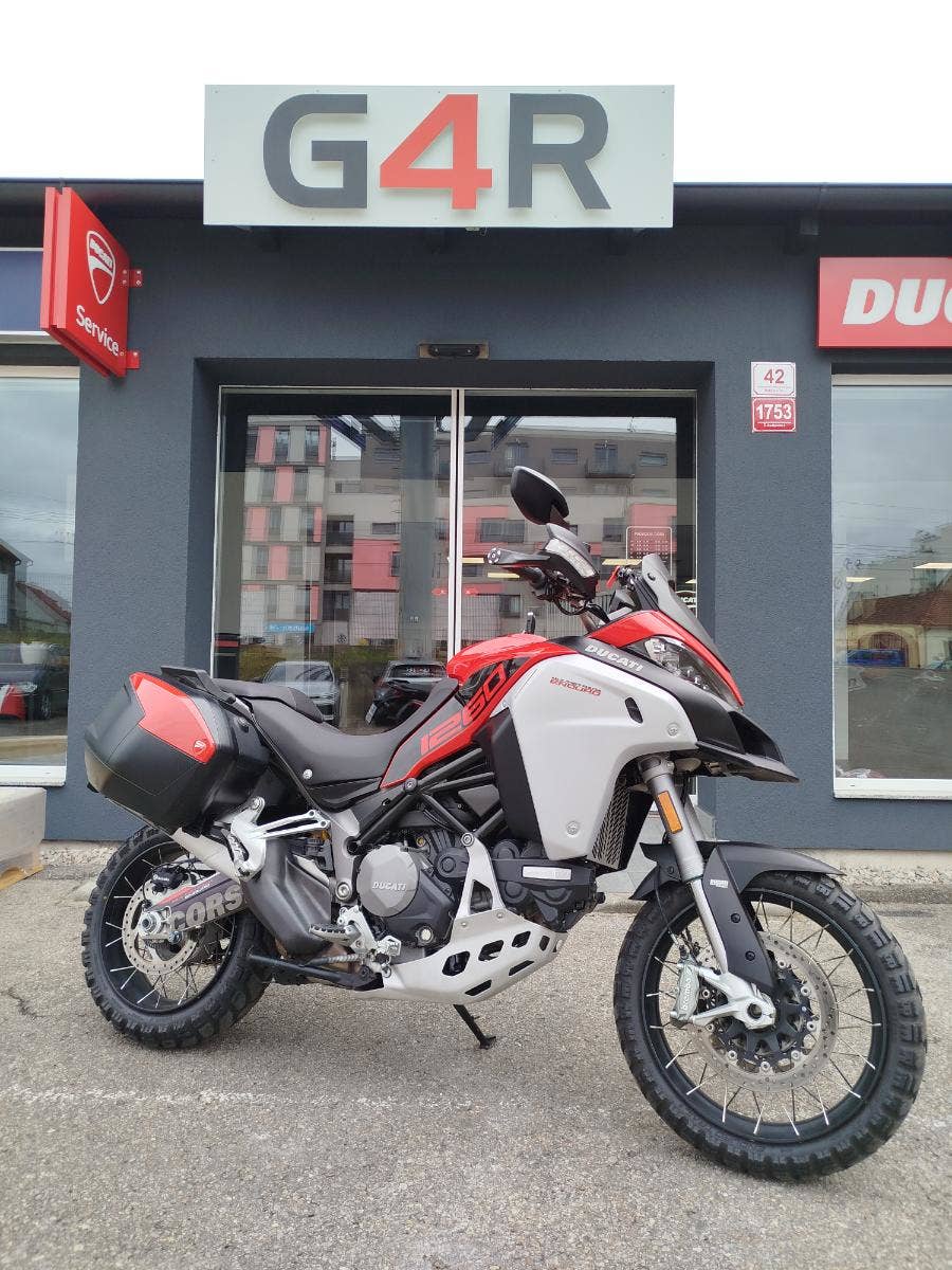 Ducati Multistrada 1260 Enduro, DESMO, VÝBAVA, KRÁSNÝ STAV