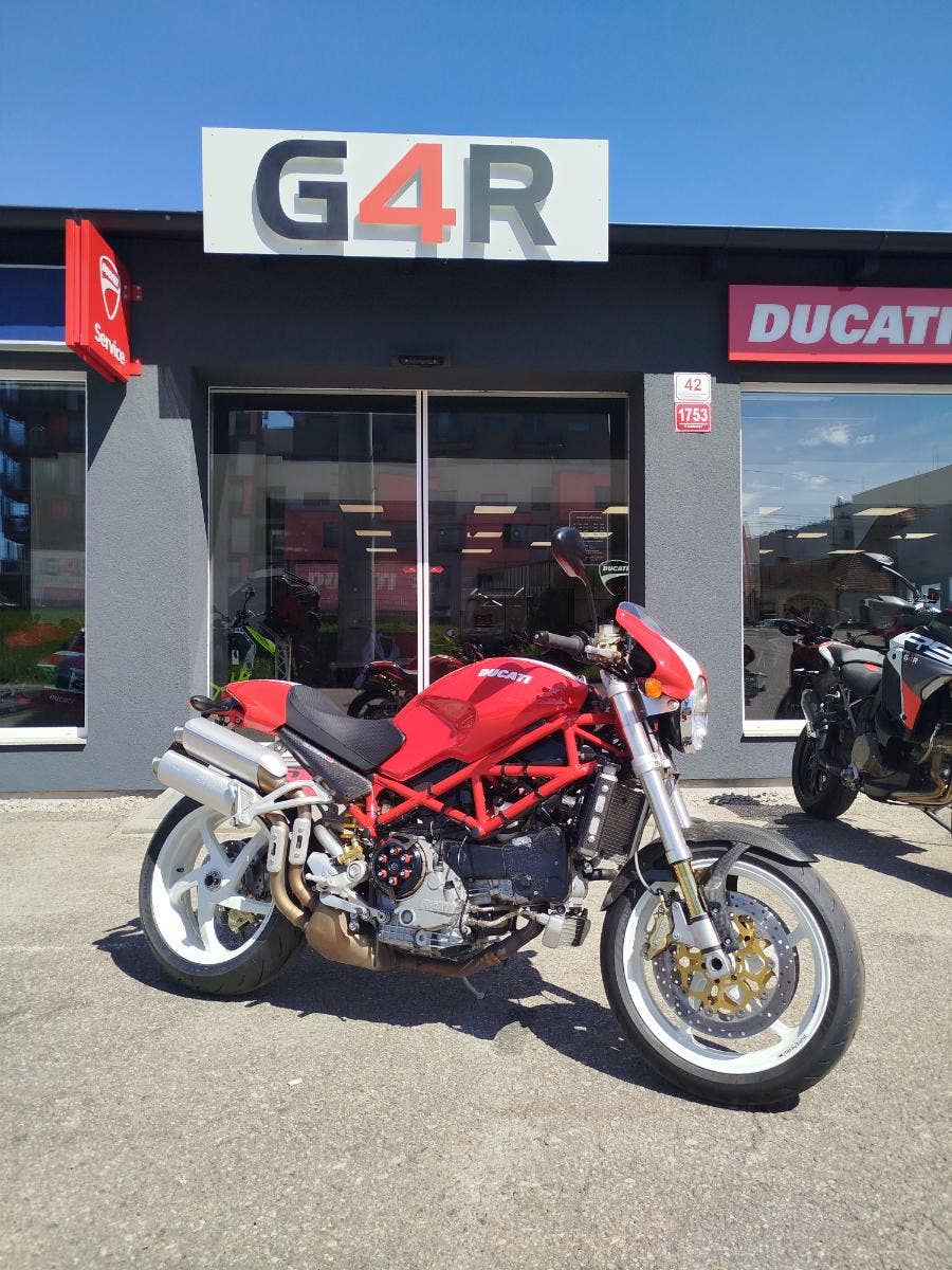 Ducati Monster S4R, 1.MAJITEL V ČR, NÁDHERNÝ STAV, SBÍRKA