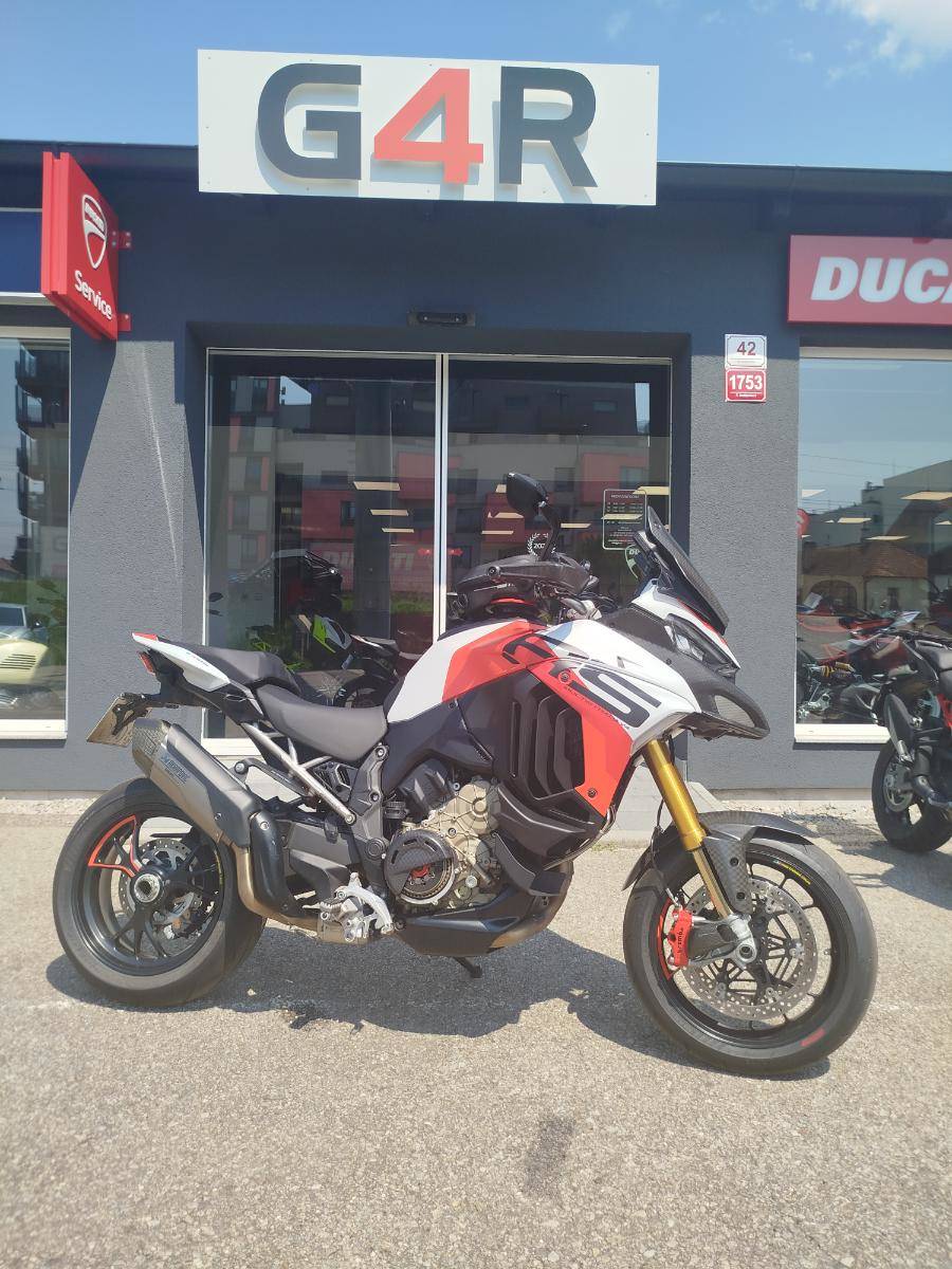 Ducati Multistrada V4 RS, 2. MAJITEL, ČR, LADĚNÝ VÝFUK