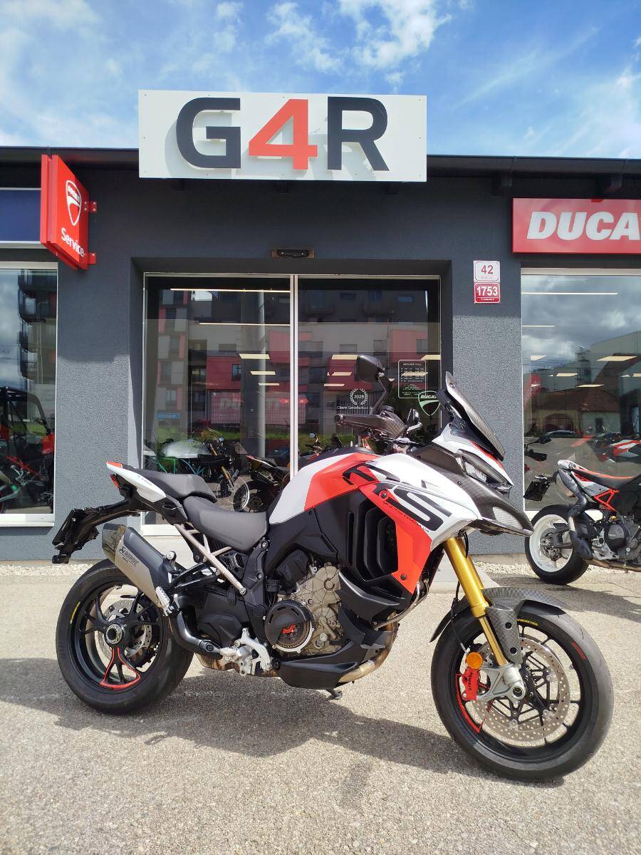 Ducati Multistrada V4 RS, ČR, 1.MAJITEL, ZÁRUKA, POUZE 2 388 KM, -DPH