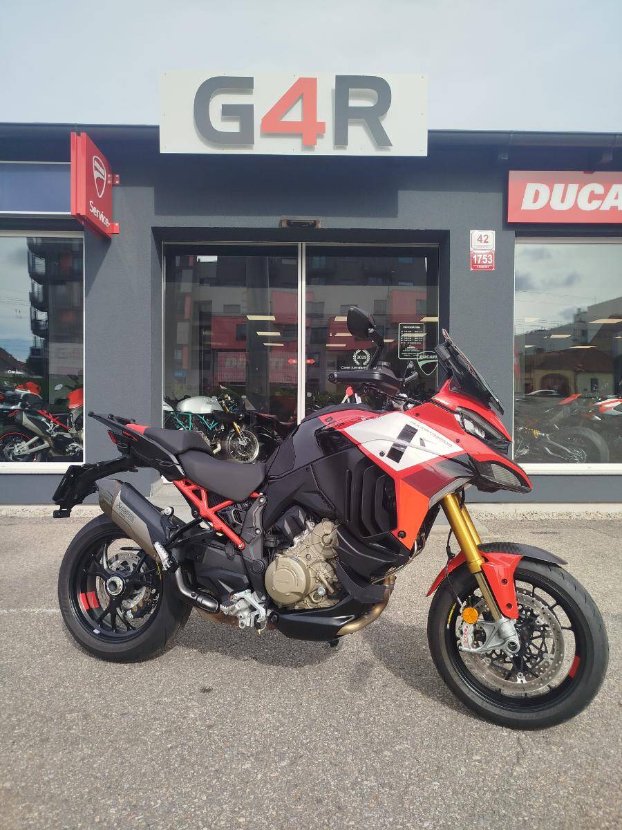 Ducati Multistrada V4 Pikes Peak, 1.MAJITEL, ČR, ZÁRUKA, JAKO NOVÝ