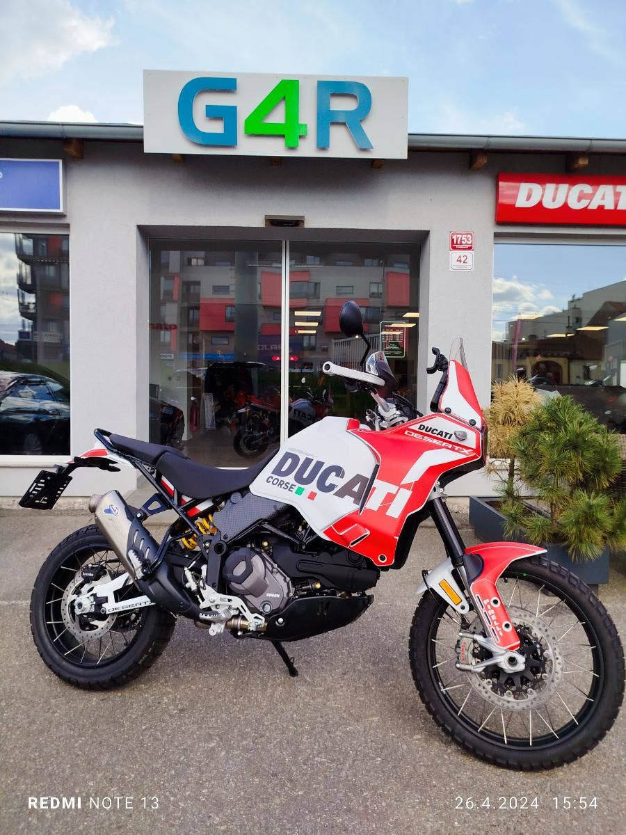 Ducati DesertX Custom, AKCE