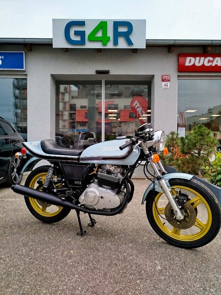 Ducati 350 Sport Desmo, Veteránské SPZ, Krásný stav