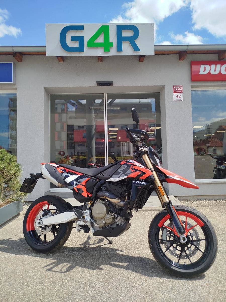 Ducati Hypermotard 698 RVE, ČR, TOVÁRNÍ ZÁRUKA, RAKETA NA DVOU KOLECH