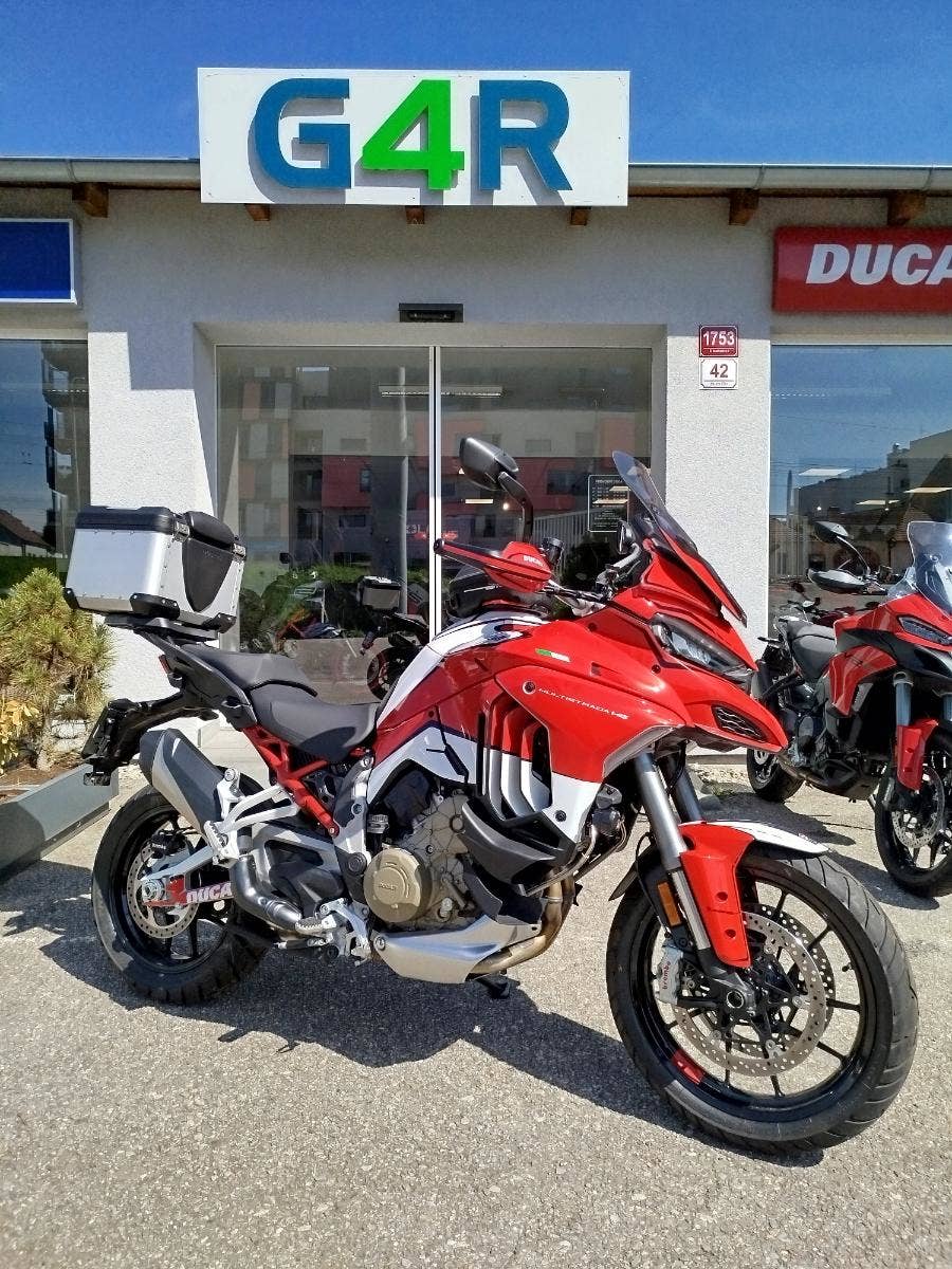 Ducati Multistrada V4 S, Radar, 1. MAJ, ČR, ZÁRUKA, ZIMNÍ CENA