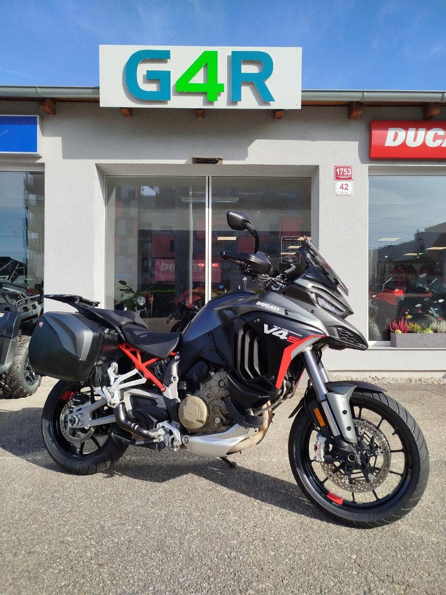 Ducati Multistrada V4 S, ČR, 1. MAJITEL, BOHATÁ VÝBAVA, GARANČNÍ SERVIS