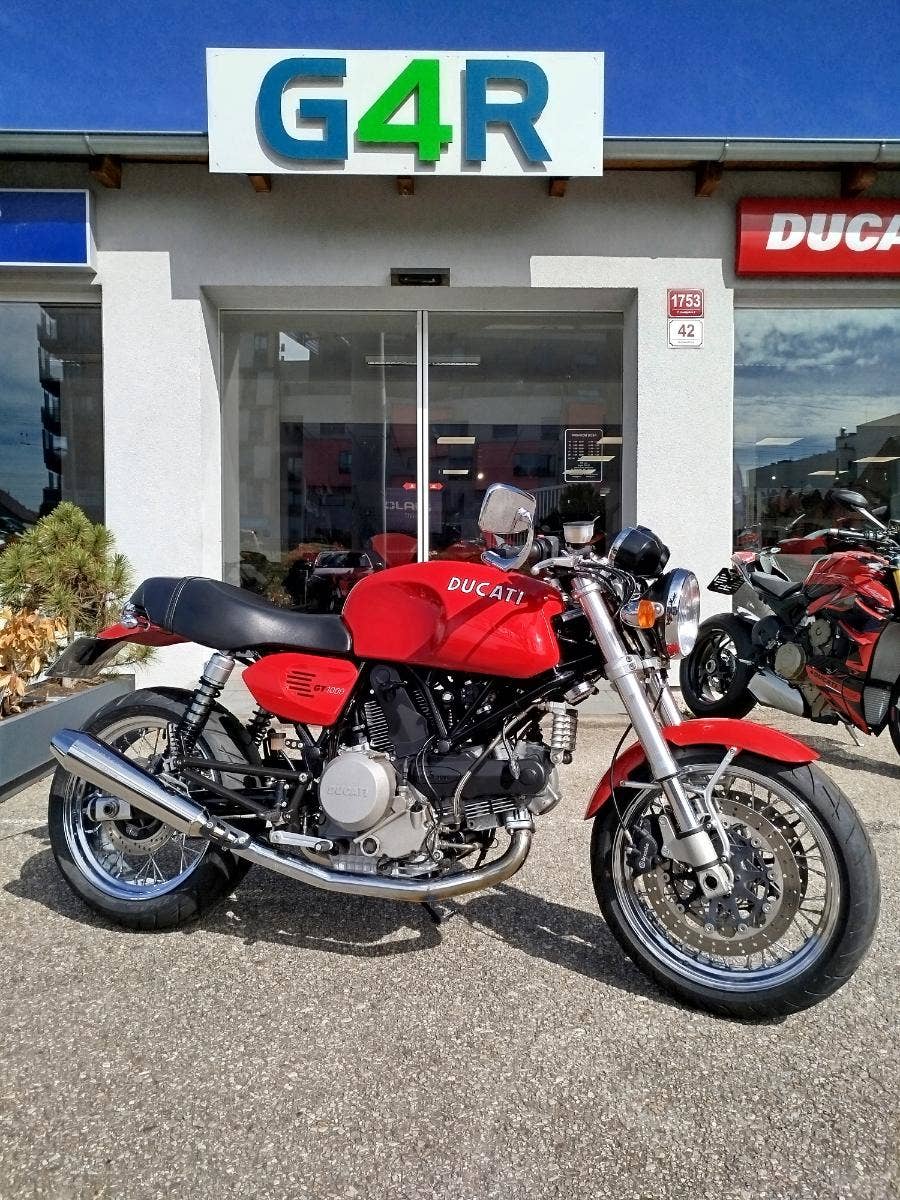 Ducati GT 1000, 1. MAJITEL V ČR, KÁSNÝ STAV, LADĚNÝ VÝFUK, TOP CENA